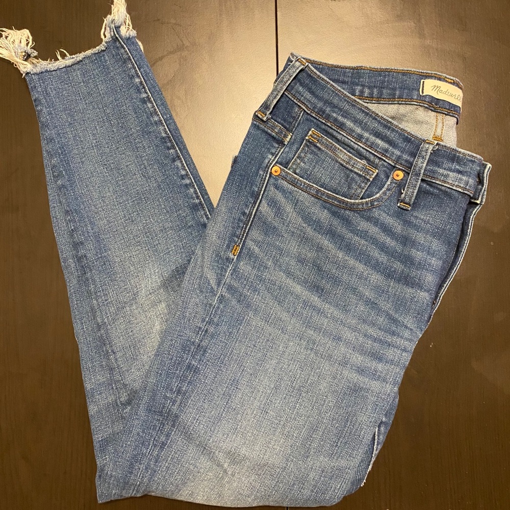 Madewell cropped high rise pants